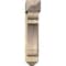 Ekena Millwork Olympic Arts and Crafts Rough Sawn Bracket w/ Offset Brace, Douglas Fir, 8"W x 32"D x 38"H BKT0806X32X38OLY03RDF - alternate 3